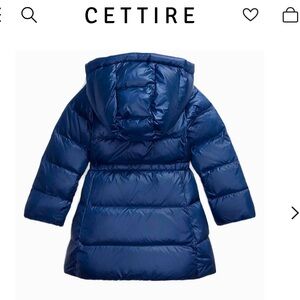 Ralph Lauren Long Hooded Down Jacket big kids size LG 12-14